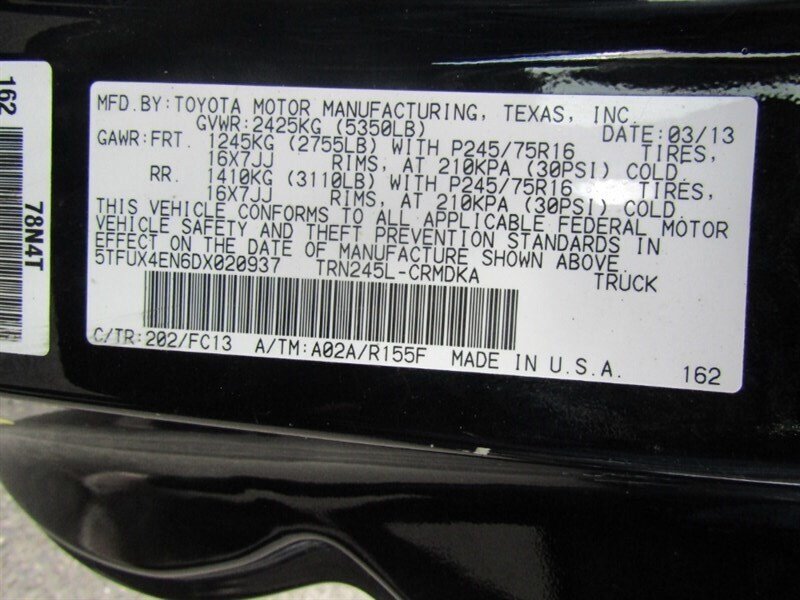 2013 Toyota Tacoma 4X4,SR5,CONV PKG,RVC,SILVER CERTIFIED - Photo 34 - Haddon Twp, NJ 08107