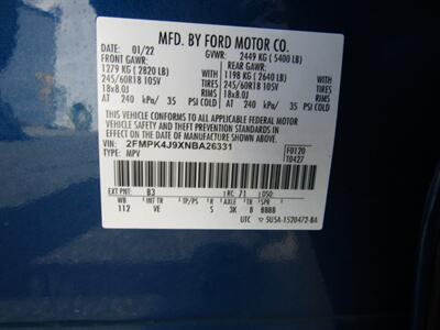 2022 Ford Edge AWD,SEL,TECH PKG,CONV PKG,RVC,SILVER CERTIFIED   - Photo 45 - Haddon Twp, NJ 08107