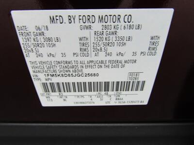 2018 Ford Explorer AWD,NAV, PREM PKG,CONV PKG,RVC,SILVER CERTIFIED   - Photo 56 - Haddon Twp, NJ 08107