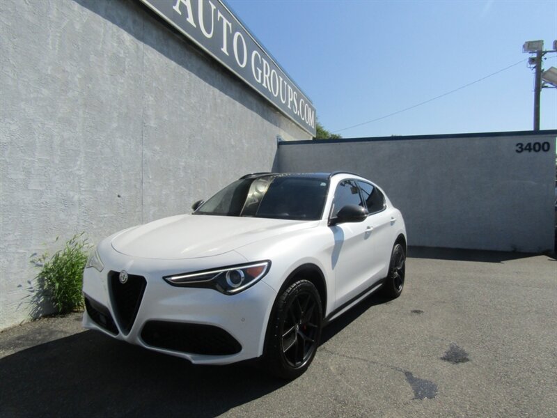 2019 Alfa Romeo Stelvio TI,AWD,NAV,PANO,CONV PKG,SILVER CERTIFIED - Photo 5 - Haddon Twp, NJ 08107