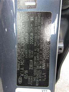 2016 Kia Forte5 LX,CONV PKG,PWR PKG,SILVER CERTIFIED   - Photo 36 - Haddon Twp, NJ 08107