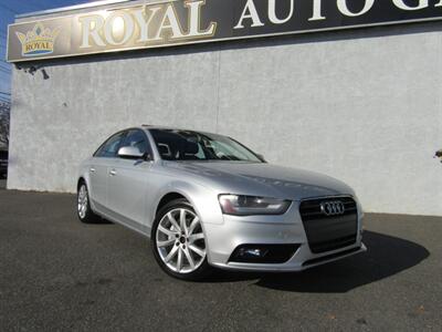 2013 Audi A4 PREM PKG,COMFORT PKG,RVC,SILVER CERTIFIED  