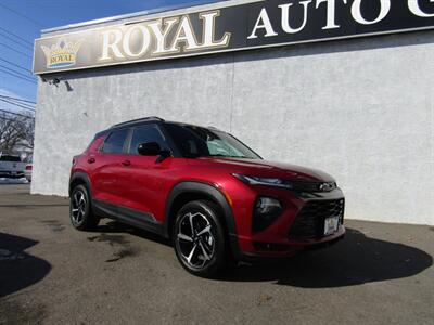 2021 Chevrolet Trailblazer RS,AWD,CONV PKG,TECH PKG,RVC,SILVER CERTIFIED SUV
