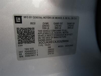 2018 Chevrolet Silverado 1500 LT Z71 4X4, ALL STAR EDITION, ROCKY RIDGE K2 PKG,   - Photo 44 - Haddon Twp, NJ 08107