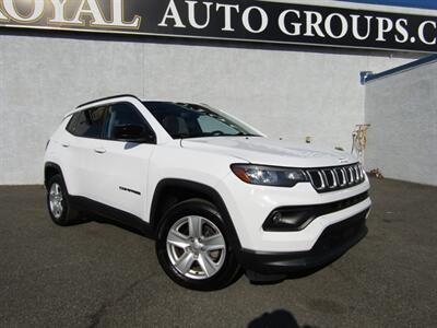 2022 Jeep Compass LATITUDE,4x4,PANOROOF,SILVER,RVC CERTIFIED SUV