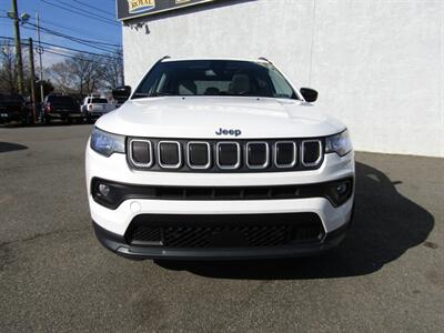 2022 Jeep Compass LATITUDE,4x4,PANOROOF,SILVER,RVC CERTIFIED   - Photo 2 - Haddon Twp, NJ 08107