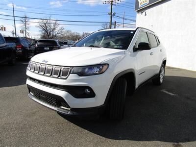 2022 Jeep Compass LATITUDE,4x4,PANOROOF,SILVER,RVC CERTIFIED   - Photo 3 - Haddon Twp, NJ 08107