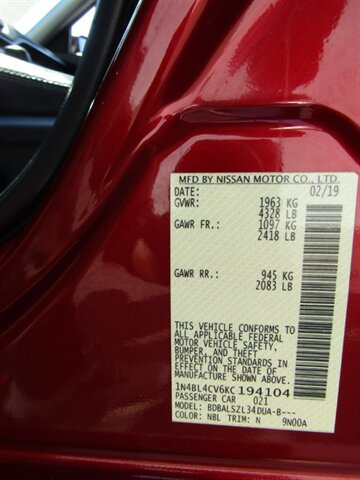 2019 Nissan Altima SR,CONV PKG,DR,RVC,CERTIFIED - Photo 60 - Haddon Twp, NJ 08107