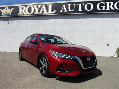 2020 Nissan Sentra SV,CONV PKG,TECH PKG,RVC,SILVER CERTIFIED Sedan