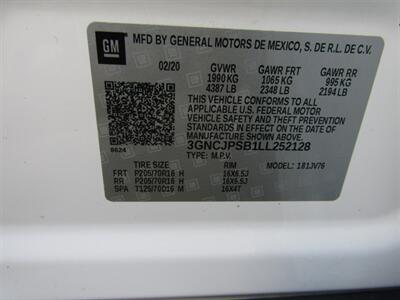 2020 Chevrolet Trax AWD,LT.ALLOY,CONV PKG,SILVER CERTIFIED   - Photo 64 - Haddon Twp, NJ 08107