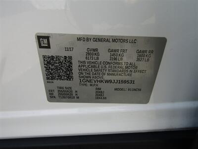 2018 Chevrolet Traverse AWD,NAV,DR.ASST PKG,TECH PKG,RVC,SILVER CERTIFIED   - Photo 74 - Haddon Twp, NJ 08107
