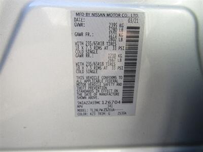 2021 Nissan Murano AWD,DR.ASST PKG,TECH PKG,RVC,SILVER CERTIFIED   - Photo 43 - Haddon Twp, NJ 08107