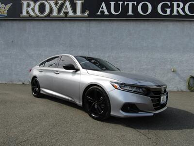2022 Honda Accord SPORT .TECH PKG,RVC,CONV PKG,SILVER CERTIFIED   - Photo 8 - Haddon Twp, NJ 08107