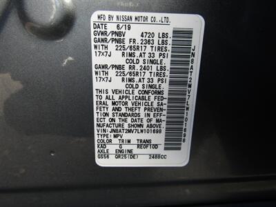 2020 Nissan Rogue SV,AWD,CONV PKG,TECH PKG,RVC,SILVER CERTIFIED - Photo 38 - Haddon Twp, NJ 08107