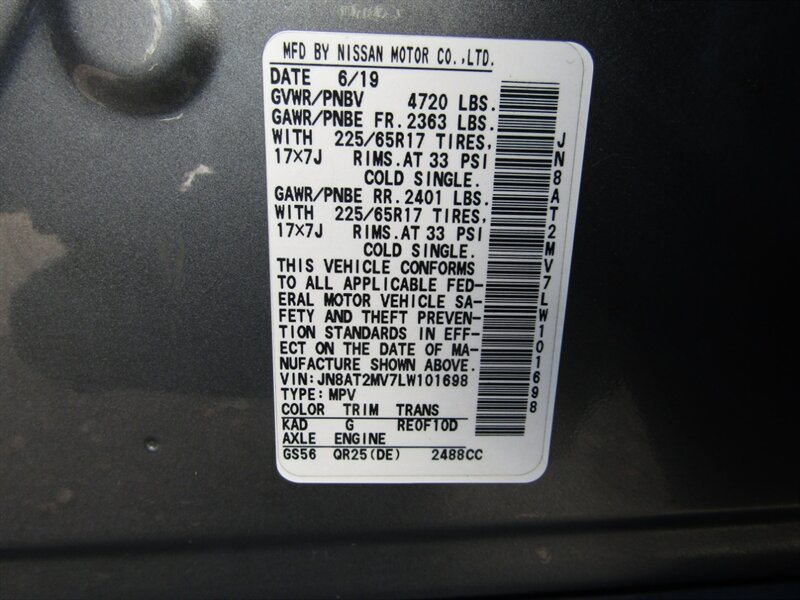 2020 Nissan Rogue SV,AWD,CONV PKG,TECH PKG,RVC,SILVER CERTIFIED - Photo 38 - Haddon Twp, NJ 08107