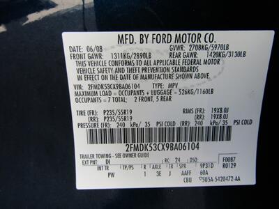 2009 Ford Flex Limited   - Photo 26 - Haddon Twp, NJ 08107