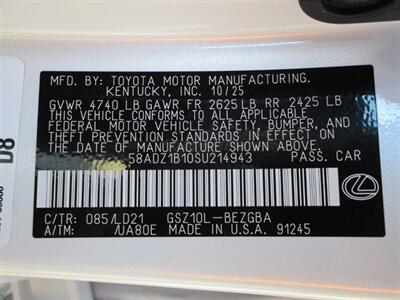 2025 Lexus ES ES350,D.ASST PKG,TECH PKG,HUD,RVC,SILVER CERTIFIED - Photo 39 - Haddon Twp, NJ 08107