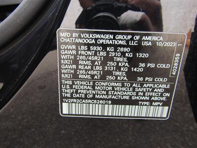 2024 Volkswagen Atlas AWD,NAV,DR.ASST PKG,TECH PKG,RVC,SILVER CERTIFIED   - Photo 59 - Haddon Twp, NJ 08107
