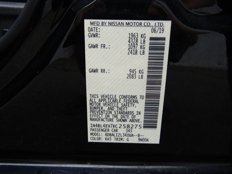 2019 Nissan Altima 2.5 SL - Photo 51 - Haddon Twp, NJ 08107