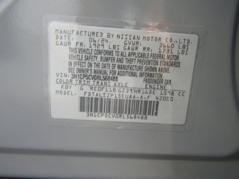 2024 Nissan Kicks SV,CONV PKG,TECH PKG,RVC,SILVER CERTIFIED - Photo 35 - Haddon Twp, NJ 08107