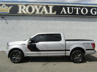 2017 Ford F-150 LARIAT,SPORT,4X4,NAV,PANO,SILVER CERTIFIED - Photo 4 - Haddon Twp, NJ 08107