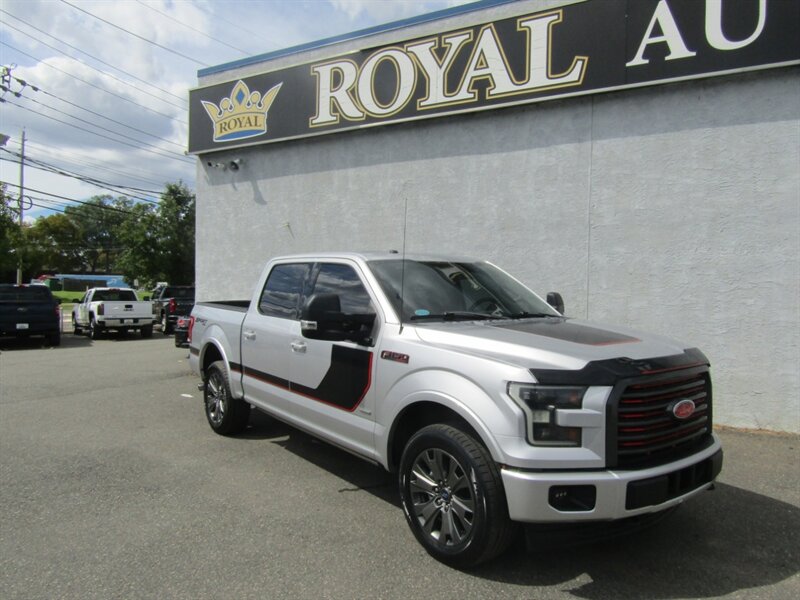 2017 Ford F-150 LARIAT,SPORT,4X4,NAV,PANO,SILVER CERTIFIED   - Photo 1 - Haddon Twp, NJ 08107