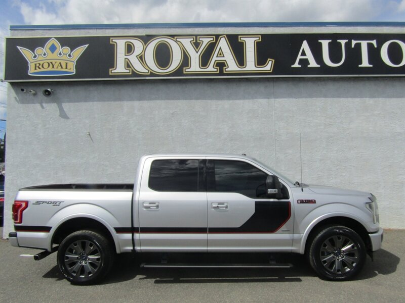 2017 Ford F-150 LARIAT,SPORT,4X4,NAV,PANO,SILVER CERTIFIED - Photo 2 - Haddon Twp, NJ 08107