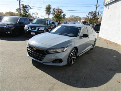 2021 Honda Accord SPORT .TECH PKG,RVC,CONV PKG,SILVER CERTIFIED   - Photo 3 - Haddon Twp, NJ 08107