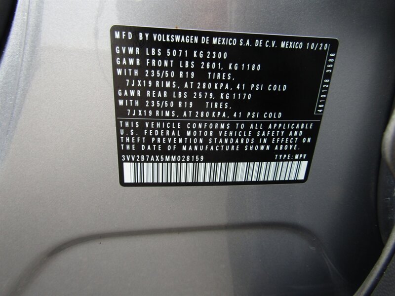 2021 Volkswagen Tiguan 2.0T SEL 4Motion - Photo 33 - Haddon Twp, NJ 08107