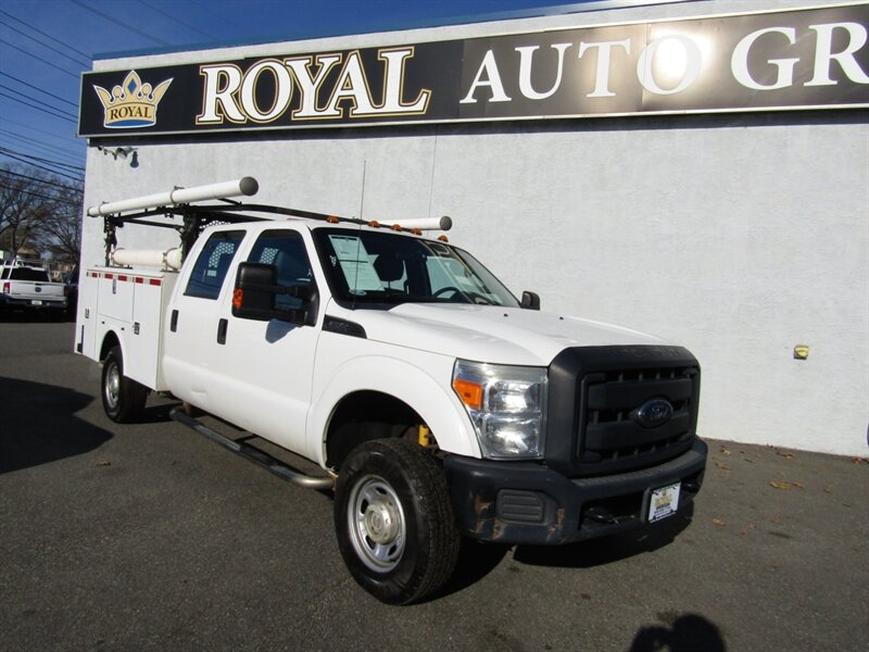 2015 Ford F-350 XL 4X4 UTILITY BODY,CONV PKG,RVC,SILVER CERTIFIED   - Photo 1 - Haddon Twp, NJ 08107