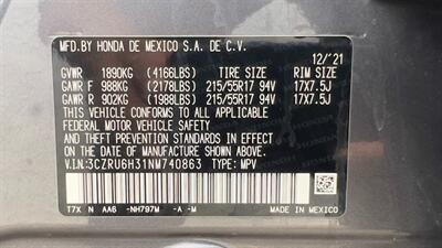 2022 Honda HR-V LX,CONV PKG,TECH PKG,RVC, SILVER CERTIFIED - Photo 36 - Haddon Twp, NJ 08107