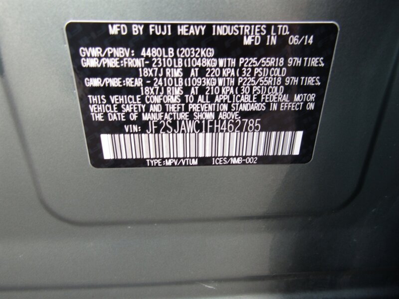 2015 Subaru Forester TOURING,AWD,TECH PKG,NAV,PANO,SILVER CERTIFIED - Photo 45 - Haddon Twp, NJ 08107