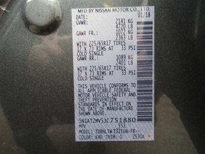 2018 Nissan Rogue AWD,TOURING,NAV,PANO,TECH PKG,RVC,SILVER CERTIFIED - Photo 46 - Haddon Twp, NJ 08107