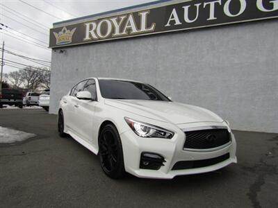 2017 INFINITI Q50 SPORT,AWD .TECH PKG,RVC,CONV PKG,SILVER CERTIFIED Sedan