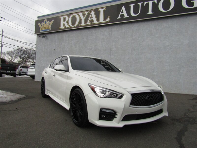 2017 INFINITI Q50 SPORT,AWD .TECH PKG,RVC,CONV PKG,SILVER CERTIFIED   - Photo 1 - Haddon Twp, NJ 08107