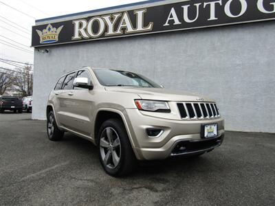 2014 Jeep Grand Cherokee OVERLAND,AWD,CONV PKG,PANO,SILVER CERTIFIED SUV