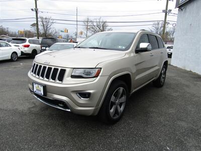 2014 Jeep Grand Cherokee OVERLAND,AWD,CONV PKG,PANO,SILVER CERTIFIED   - Photo 3 - Haddon Twp, NJ 08107