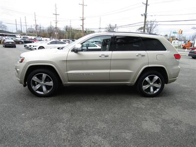 2014 Jeep Grand Cherokee OVERLAND,AWD,CONV PKG,PANO,SILVER CERTIFIED   - Photo 4 - Haddon Twp, NJ 08107