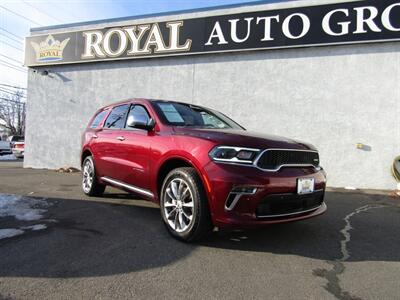 2021 Dodge Durango CITADEL.HEMI,DVD PKG,TECH PKG,SILVER CERTIFIED SUV