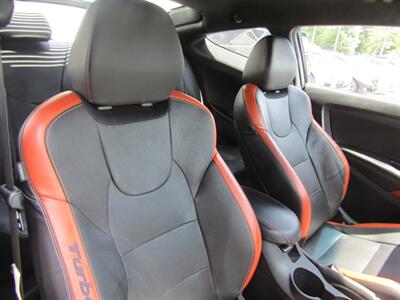 2017 Hyundai Veloster TURBO,ORANG ACCENT PKG,RVC,SILVER CERTIFIED - Photo 16 - Haddon Twp, NJ 08107