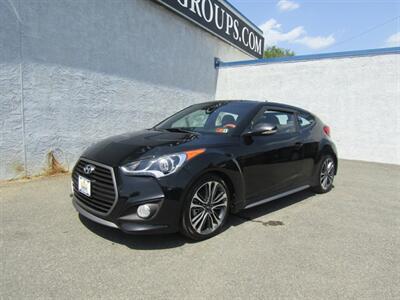 2017 Hyundai Veloster TURBO,ORANG ACCENT PKG,RVC,SILVER CERTIFIED - Photo 5 - Haddon Twp, NJ 08107