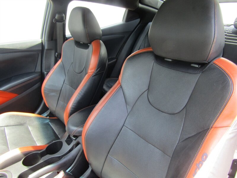 2017 Hyundai Veloster TURBO,ORANG ACCENT PKG,RVC,SILVER CERTIFIED - Photo 13 - Haddon Twp, NJ 08107