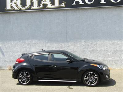 2017 Hyundai Veloster TURBO,ORANG ACCENT PKG,RVC,SILVER CERTIFIED - Photo 2 - Haddon Twp, NJ 08107