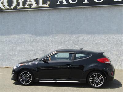 2017 Hyundai Veloster TURBO,ORANG ACCENT PKG,RVC,SILVER CERTIFIED - Photo 4 - Haddon Twp, NJ 08107
