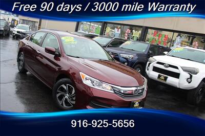 2016 Honda Accord LX   - Photo 1 - Sacramento, CA 95825