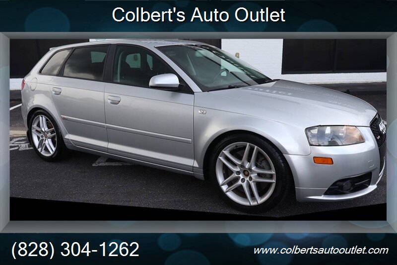 Silver 2007 Audi A3 2.0T Wagon FWD Wagon Front-Wheel Drive 6-Speed Manual