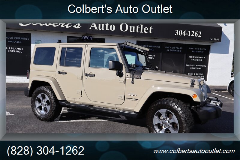 2018 Jeep Wrangler JK Unlimited Sahara   - Photo 1 - Hickory, NC 28601