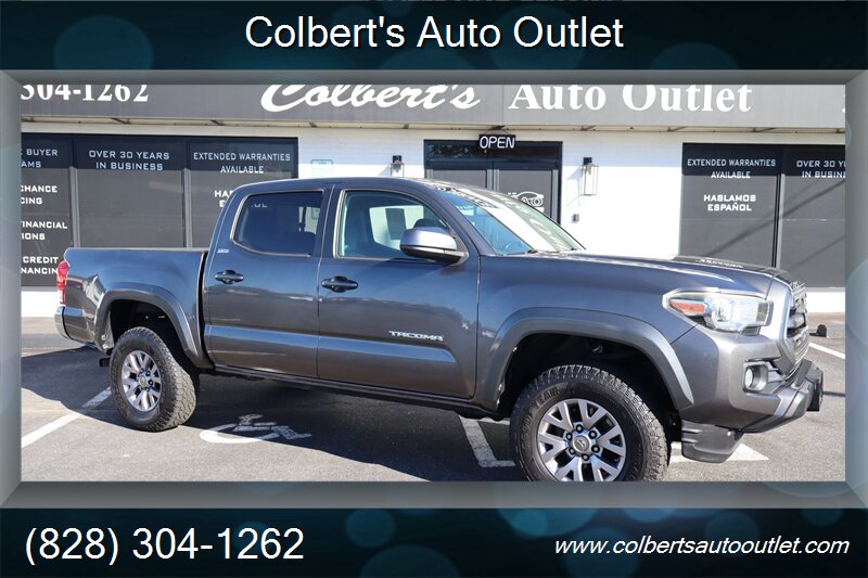 Barcelona Red Metallic 2016 Toyota Tacoma Pickup Truck Four-Wheel Drive 6-Speed Automatic