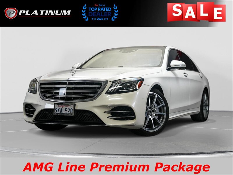2019 Mercedes-Benz S 560  AMG Sport Package / Premium Package