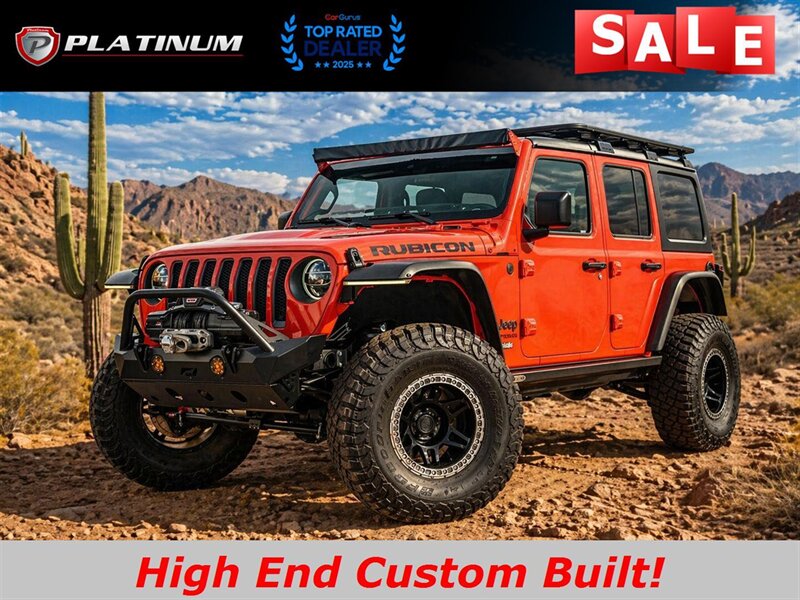 2019 Jeep Wrangler Unlimited Rubicon  Fully Customized Must See!!!